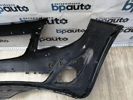 AA044719; Бампер передний; под паркт.; без омыват. (13267699) для Opel Meriva B (2010 - 2014)/БУ; Оригинал; Р1, Мелкий дефект; 