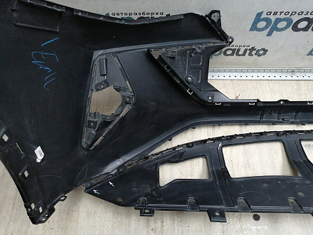 AA045844; Бампер передний; без паркт.; без омыват. (2803127XKQ11A) для Haval F7 I рест. (2022-н.в.)/БУ; Оригинал; Р1, Мелкий дефект; 