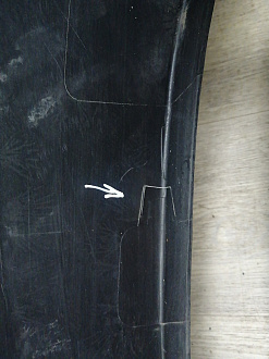 AA044985; Бампер передний; без паркт.; без омыват. (86511-2H000) для Hyundai Elantra IV (HD) (2006-2011)/БУ; Оригинал; Р2, Удовлетворительное; 