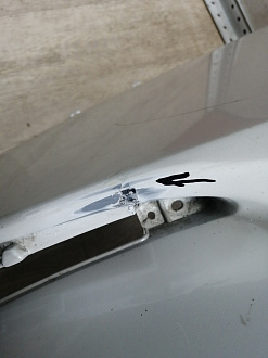 AA045898; Бампер передний; под паркт.; под омыват. (52119-78010) для Lexus NX (2014-2017)/БУ; Оригинал; Р1, Мелкий дефект; 