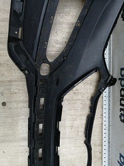 AA044831; Бампер передний; без паркт.; без омыват. (86511-2W000) для Hyundai Santa Fe III (2012 - 2015)/БУ; Оригинал; Р1, Мелкий дефект; 