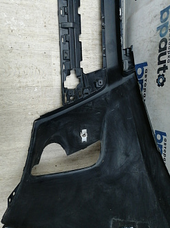 AA045972; Бампер передний; под паркт.; без омыват. (52119-0E350) для Toyota Highlander III рест. (2016 — 2019)/БУ; Оригинал; Р2, Удовлетворительное; 