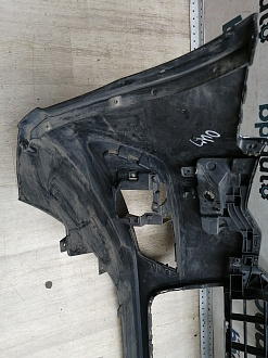 BA000167; Бампер передний; под паркт.; под омыват. (4G0 807 437) для Audi A6 C7/БУ; Оригинал; Р1, Мелкий дефект; 