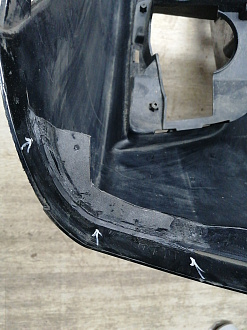 AA045595; Бампер передний; под паркт.; под омыват. (8K0 807 437 AC) для Audi A4 B8/БУ; Оригинал; Р1, Мелкий дефект; 