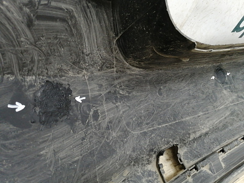 Фотография детали AA018236; Бампер задний, структ., матовый; без паркт. (5L6 807 421) для Skoda Yeti I (2009-2014)/БУ; Оригинал; Р2, Удовлетворительное; . Фото номер 11