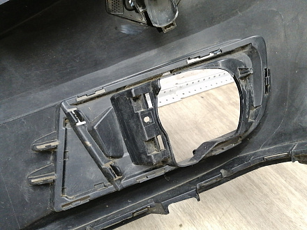 AA044681; Бампер передний, Sport-Style; без паркт.; под омыват. (5NU807221) для Volkswagen Tiguan I рест. (2011- 2016)/БУ; Оригинал; Р1, Мелкий дефект; 