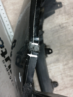 AA045402; Бампер передний; под паркт.; под омыват. (52119-06C40) для Toyota Camry/БУ; Оригинал; Р1, Мелкий дефект; 