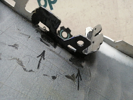 BA000156; Бампер передний; без паркт.; под омыват. (8P0 807 437 H) для Audi A3 8P/БУ; Оригинал; Р1, Мелкий дефект; 