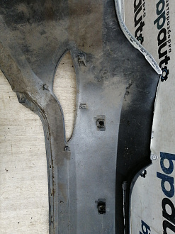 BA000141; Бампер задний; под паркт. (86611-4L500) для Hyundai Solaris I рест. Sedan (2014- 2016)/БУ; Оригинал; Р1, Мелкий дефект; 