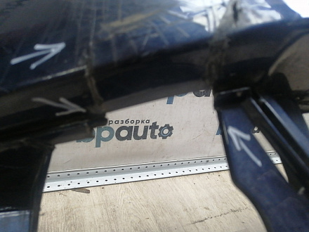 BA000245; Бампер передний; без паркт.; под омыват. (5M0807221N) для Volkswagen Golf Plus II (2009-2014)/БУ; Оригинал; Р2, Удовлетворительное; 