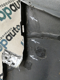 AA045706; Бампер передний, S-line; под паркт.; под омыват. (8K0 807 437 S) для Audi A4 B8/БУ; Оригинал; Р2, Удовлетворительное; 