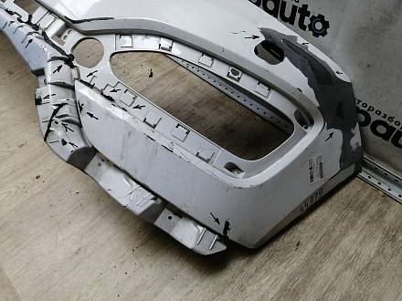AA044979; Бампер передний; без паркт.; под омыват. (86511-2W000) для Hyundai Santa Fe III (2012 - 2015)/БУ; Оригинал; Р2, Удовлетворительное; 