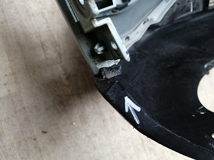 AA045824; Бампер передний; под паркт.; без омыват. (602002155AA) для Omoda C5 (2022- н.в.)/БУ; Оригинал; Р1, Мелкий дефект; 