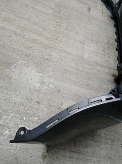 BA000249; Бампер передний; под паркт.; под омыват. (5M0807221N) для Volkswagen Golf Plus II (2009-2014)/БУ; Оригинал; Р1, Мелкий дефект; 