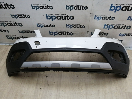 AA044918; Бампер передний; под паркт.; под омыват. (95122388) для Opel Mokka (2012 - 2015)/БУ; Оригинал; Р1, Мелкий дефект; 