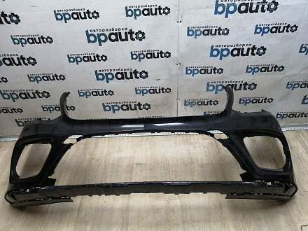 AA046096; Бампер передний; под паркт.; без омыват. (A1668851800) для Mercedes-Benz GLS-klasse I (X166) (2015-2019)/БУ; Оригинал; Р1, Мелкий дефект; 