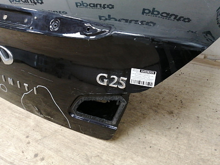 AA038334; Крышка багажника (H4300-JK0MM) для Infiniti G (2006-2013)/БУ; Оригинал; Р2, Удовлетворительное; 