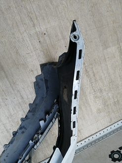 AA045690; Бампер передний; под паркт.; под омыват. (5СU807221A) для Volkswagen Jetta VI рест. (2015-2018)/БУ; Оригинал; Р1, Мелкий дефект; 