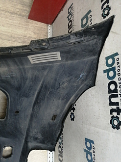 AA045951; Бампер передний; под паркт.; под омыват. (52119-0E220) для Toyota Highlander III (2014 — 2016)/БУ; Оригинал; Р1, Мелкий дефект; 