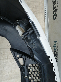 AA045686; Бампер передний, Track-Field; без паркт.; под омыват. (5N0807221T) для Volkswagen Tiguan I рест. (2011- 2016)/БУ; Оригинал; Р1, Мелкий дефект; 