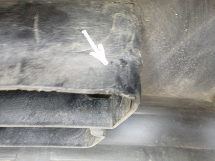 BA000219; Бампер передний, до 2010г; без паркт.; под омыват. (62022-JK60H) для Infiniti G (2006-2013)/БУ; Оригинал; Р1, Мелкий дефект; 