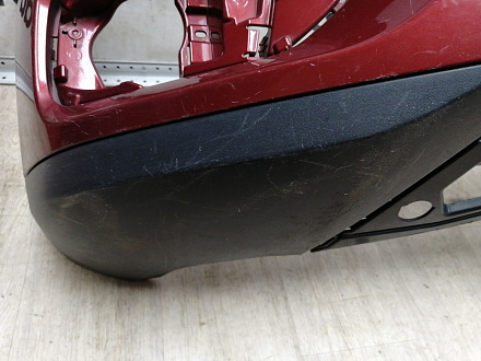 BA000190; Бампер передний, Track-Field; без паркт.; под омыват. (5N0807221T) для Volkswagen Tiguan I рест. (2011- 2016)/БУ; Оригинал; Р1, Мелкий дефект; 