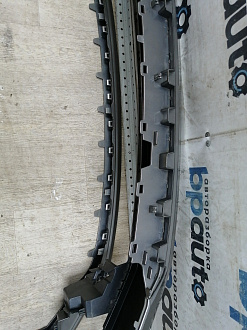 AA045885; Бампер передний; под паркт.; под омыват. (3C8807221F) для Volkswagen Passat CC рест. (2012-2017)/БУ; Оригинал; Р1, Мелкий дефект; 