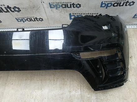 AA045876; Бампер передний; под паркт.; под омыват. (J8A2-17F003-GAW) для Land Rover Range Rover Velar L560 (2017 - 2023)/БУ; Оригинал; Р1, Мелкий дефект; 