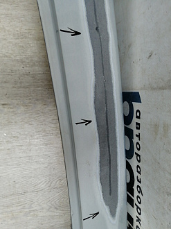 AA046227; Бампер задний; без паркт. (1T0807417K) для Volkswagen Touran II (2010-2015)/БУ; Оригинал; Р2, Удовлетворительное; 