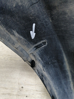 AA044882; Бампер передний; под паркт.; под омыват. (52119-33B60) для Lexus ES VII (2018 - 2021)/БУ; Оригинал; Р1, Мелкий дефект; 