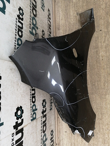 Фотография детали AA033140; Крыло переднее левое (BBM452211B) для Mazda 3 BL/БУ; Оригинал; Р3, Под восстановление; . Фото номер 13