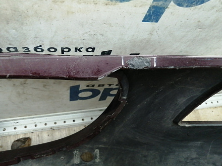 AA045565; Бампер передний; под паркт.; под омыват. (51117033694) для BMW 5 серия Е60 Е61/БУ; Оригинал; Р2, Удовлетворительное; 