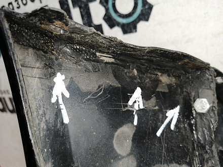 AA045513; Бампер задний; под паркт. (86611-1C310) для Hyundai Getz рест. (2005-2011)/БУ; Оригинал; Р1, Мелкий дефект; 