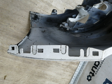 AA045244; Бампер передний; без паркт.; без омыват. (9676285080A) для Citroen C4 II HB (2011-2016)/БУ; Оригинал; Р2, Удовлетворительное; 