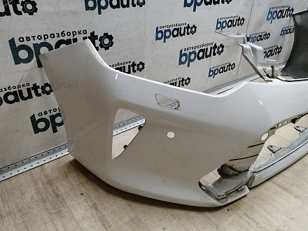 BA000121; Бампер передний; под паркт.; под омыват. (52119-06C40) для Toyota Camry/БУ; Оригинал; Р1, Мелкий дефект; 