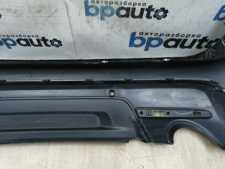 AA045215; Бампер задний; под паркт. (BB53-17D781-A) для Ford Explorer V (2011-2015)/БУ; Оригинал; Р2, Удовлетворительное; 