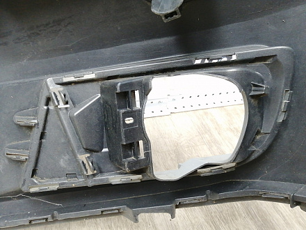 AA044678; Бампер передний, Sport-Style; без паркт.; под омыват. (5NU807221) для Volkswagen Tiguan I рест. (2011- 2016)/БУ; Оригинал; Р1, Мелкий дефект; 