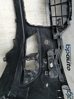 BA000172; Бампер передний; под паркт.; под омыват. (4G0 807 437) для Audi A6 C7/БУ; Оригинал; Р1, Мелкий дефект; 