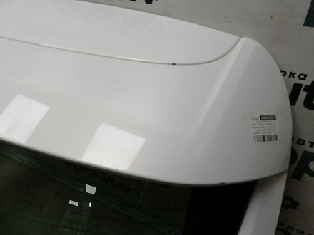 AA045283; Крышка багажника (BBY1-6202X) для Mazda 3 BL/БУ; Оригинал; Р0, Хорошее; (34K) Белый перламутр