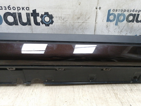 Фотография детали BA000128; Накладка порога правая (51177308056) для BMW Х5 III (F15) (2013-2018)/БУ; Оригинал; Р0, Хорошее; . Фото номер 4