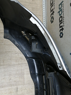 AA046322; Бампер передний; без паркт.; без омыват. (6400C950) для Mitsubishi ASX I (2010-2013)/БУ; Оригинал; Р1, Мелкий дефект; 
