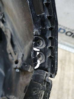 AA045477; Бампер задний; под паркт. (86611-M0000) для Hyundai Creta I (2016-2021)/БУ; Оригинал; Р2, Удовлетворительное; 