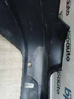 AA046092; Бампер задний, без молдинга; без паркт. (3AE807417) для Volkswagen Passat B7 Sedan (2011- 2014)/БУ; Оригинал; Р1, Мелкий дефект; 