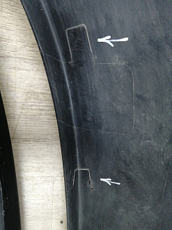 AA044984; Бампер передний; без паркт.; без омыват. (86511-2H000) для Hyundai Elantra IV (HD) (2006-2011)/БУ; Оригинал; Р2, Удовлетворительное; 