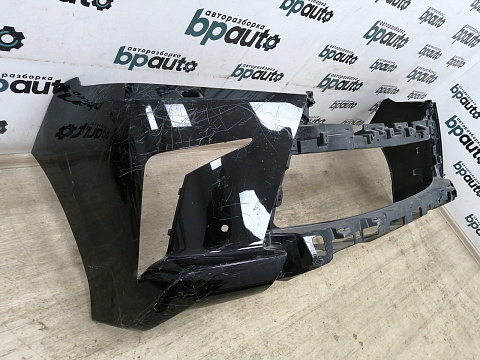 Фотография детали AA014863; Бампер передний ; под паркт.; под омыват. (52119-60G80) для Lexus LX570, LX450D рест.2 (2015 - 2021)/БУ; Оригинал; Р1, Мелкий дефект; . Фото номер 2