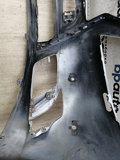 BA000272; Бампер передний; под паркт.; под омыват. (52119-50E80) для Lexus LS IV рест. 2 (2012- 2017)/БУ; Оригинал; Р1, Мелкий дефект; 