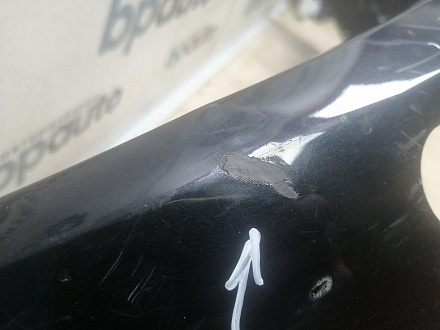 AA045752; Бампер передний; под паркт.; под омыват. (KD45-50031) для Mazda CX-5/БУ; Оригинал; Р1, Мелкий дефект; 