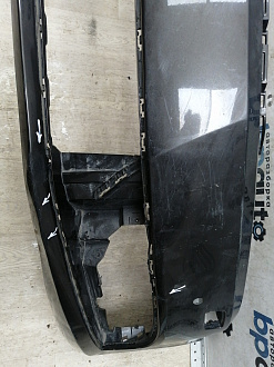 AA045818; Бампер передний; под паркт.; под омыват. (3C8807221F) для Volkswagen Passat CC рест. (2012-2017)/БУ; Оригинал; Р1, Мелкий дефект; 