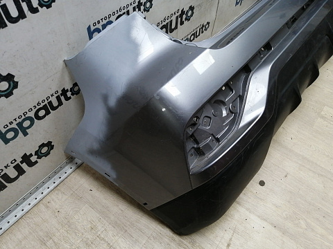 Фотография детали AA044978; Бампер задний; без паркт. (6410D498ZZ) для Mitsubishi ASX I рест.2 (2016- 2019)/БУ; Оригинал; Р1, Мелкий дефект; . Фото номер 6