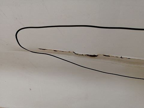 Фотография детали AA043060; Дверь задняя левая (77003-C5000) для Kia Sorento/БУ; Оригинал; Р3, Под восстановление; . Фото номер 6